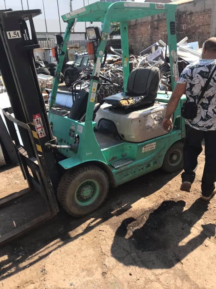 Targonca ipari területen